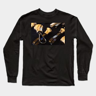 B-flat 5, 6, and 7 Handbells Long Sleeve T-Shirt